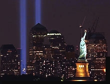 Light Memorial of the WTC